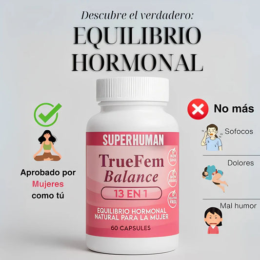 True Fem Vitamin | Multivitamínico 13 en 1 para el Equilibrio Femenino