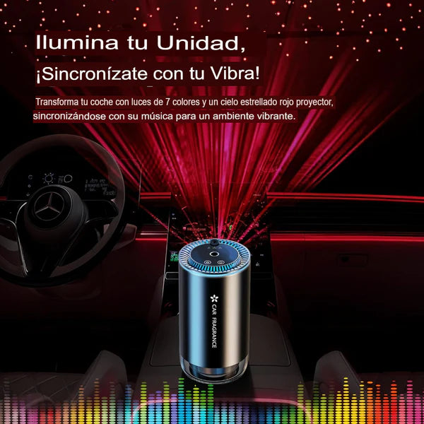 FreshDrive-“Cargador, aroma, luz y bienestar en cada viaje”💨
