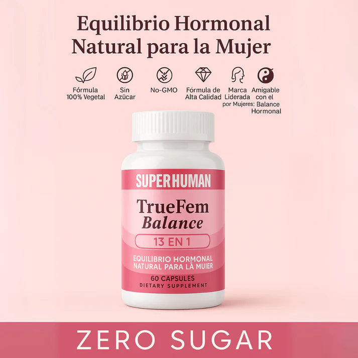 True Fem Vitamin | Multivitamínico 13 en 1 para el Equilibrio Femenino