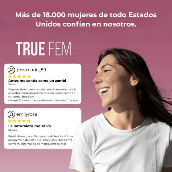 True Fem Vitamin | Multivitamínico 13 en 1 para el Equilibrio Femenino