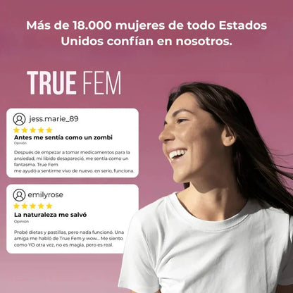 True Fem Vitamin | Multivitamínico 13 en 1 para el Equilibrio Femenino