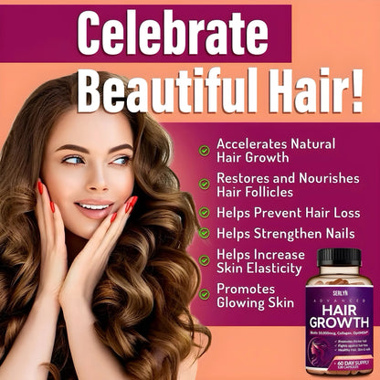 VITAMINAS PARA EL CABELLO - HAIR GROWTH