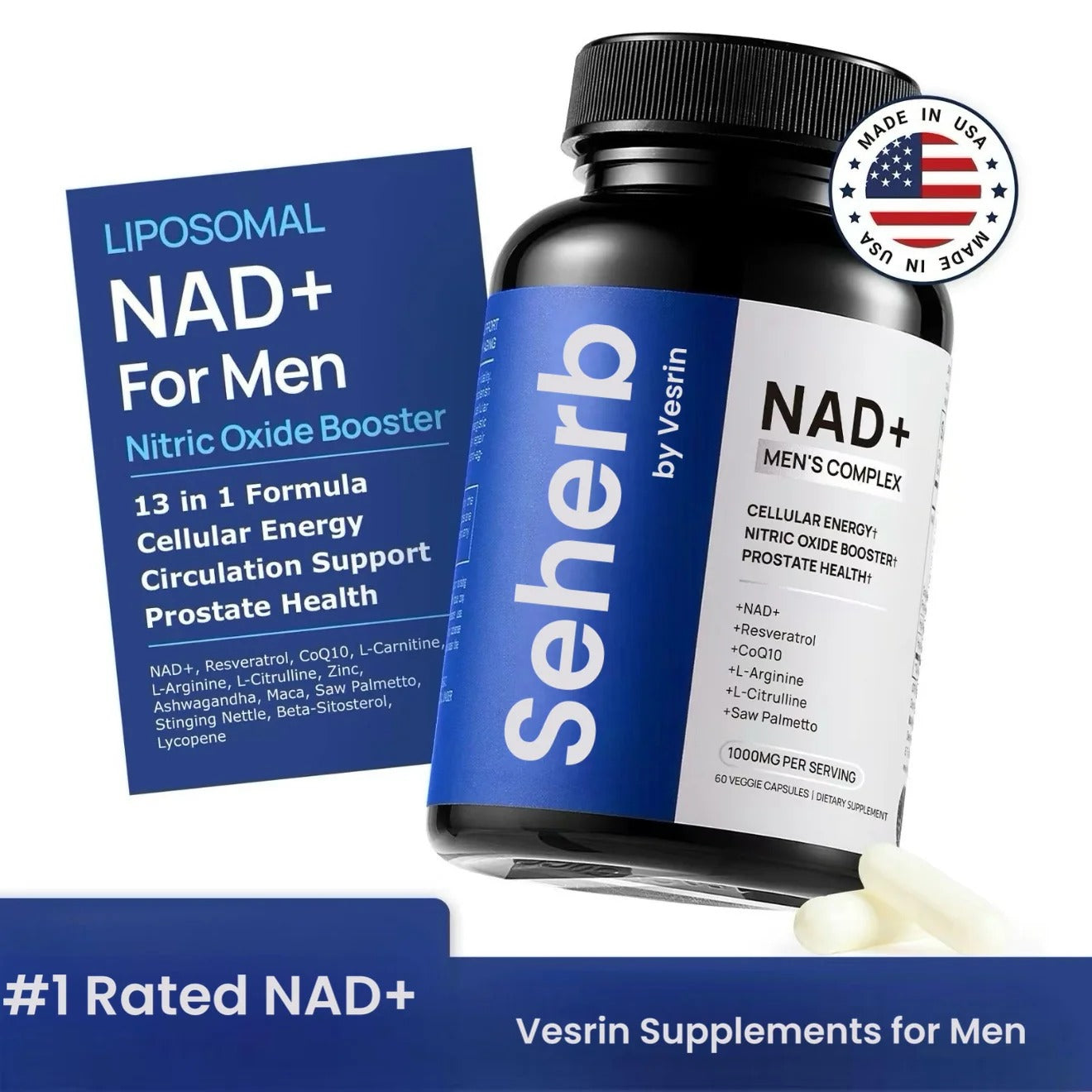 Fórmula #1 Avalada por Médicos para Hombres