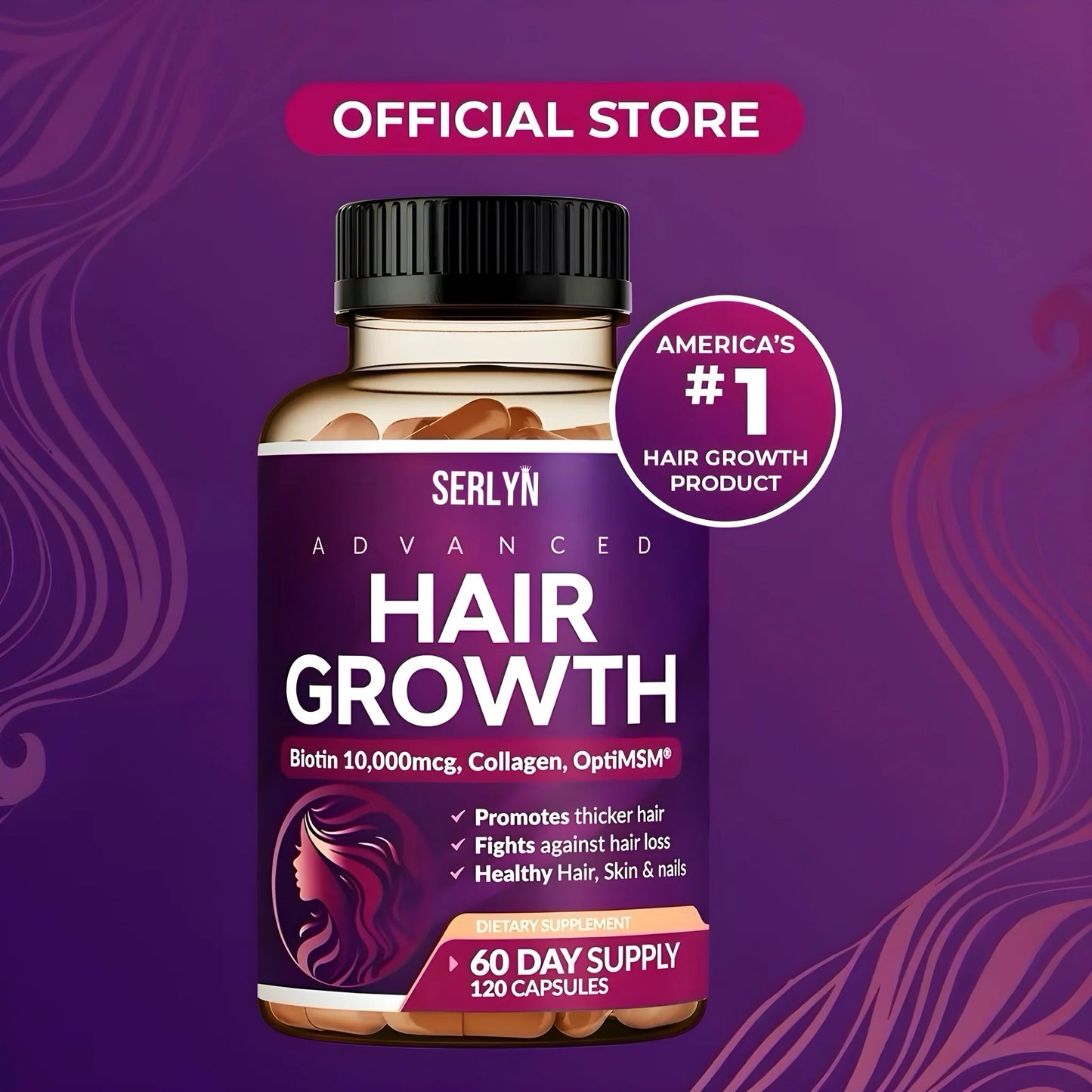 VITAMINAS PARA EL CABELLO - HAIR GROWTH